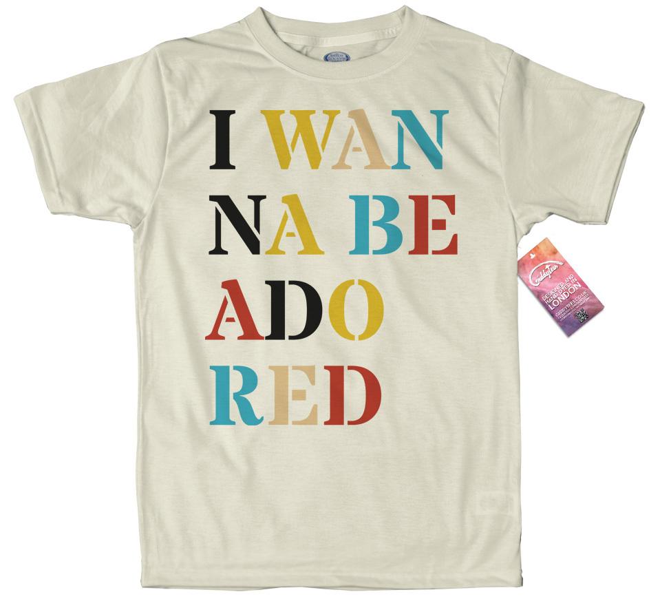I Wanna Be Adored T Shirt Artwork The Stone Roses Inspired