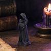3D-печатный орнамент в виде одеяния с капюшоном, матовая черная фигурка безликого монаха, скульптура в готическом стиле, для Хэллоуина, декора помещений и улицы