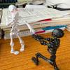 Многосуставной Подвижный Робот-Меняющий Форму 3D Печатный Скелет Манекен Макет Счастливый 13 Фигурки Настольное Украшение Хэллоуин Декор