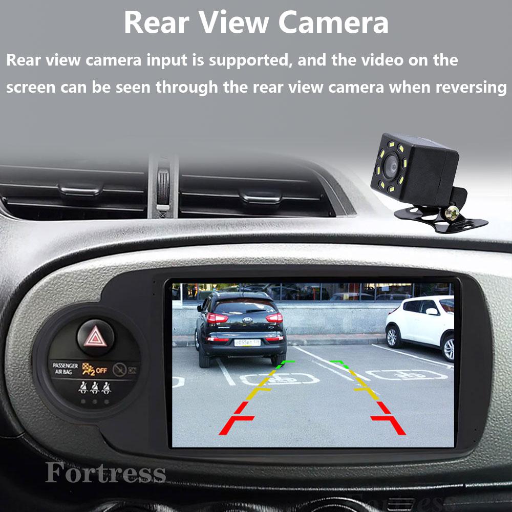 Android 13 Автомобильный Радио Мультимедийный Плеер Для Toyota Yaris 2012 - 2017 RHD/LHD Android Авто Навигация GPS Авторадио Carplay WIFI