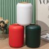 Desk Wastebasket with Push-Pull Lid, Wastepaper Basket, Bucket, for Coffee Table, Study,