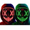 Halloween Mask LED Light Light - BIENCOME - Red and Green - Modes: Steady Light, Slow Flash, Fast Flash