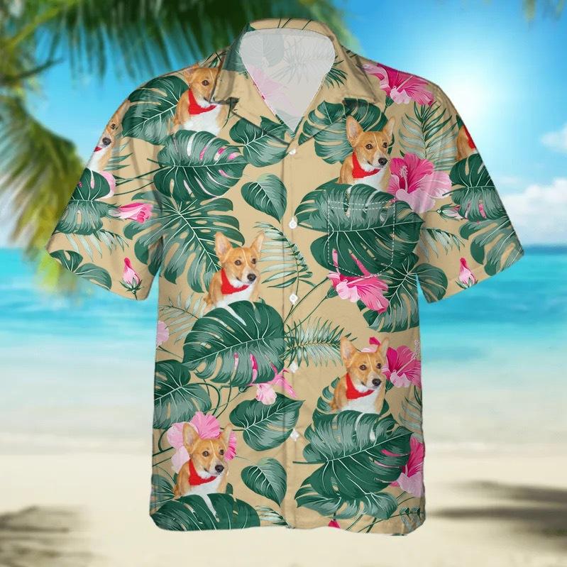 eBay 1116 new animal pattern lapel shirt 1D digital printing Hawaiian men's shirt
