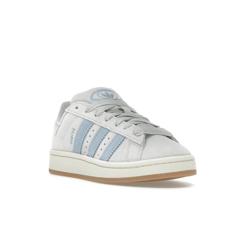 Adidas Кроссовки женские Campus 00s Grey Clear Sky Grey-One Cream-White JH5627