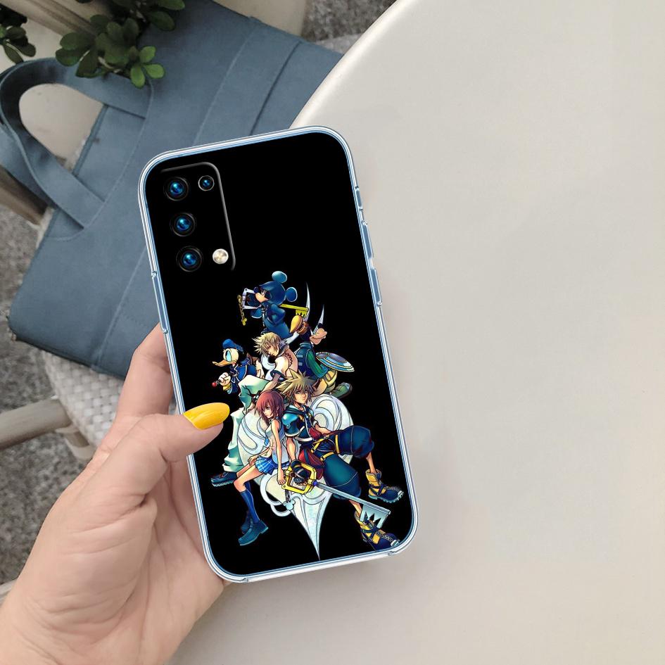 CJ73 Kingdom Hearts Transparent Phone Case for Motorola Moto G40 G04 G05 One Ace Action  Fusion + Plus Hyper Macro Vision Zoom