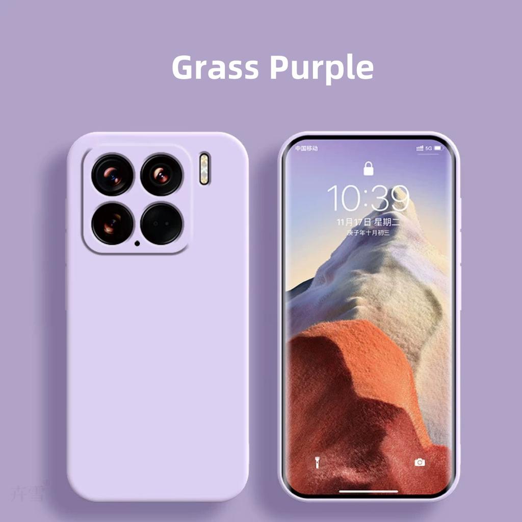 Жидкий силиконовый чехол для Xiaomi 15, чехол для Xiaomi 15 14 Pro, чехол, защитная камера, мягкий TPU, задний бампер для телефона Xiaomi 15