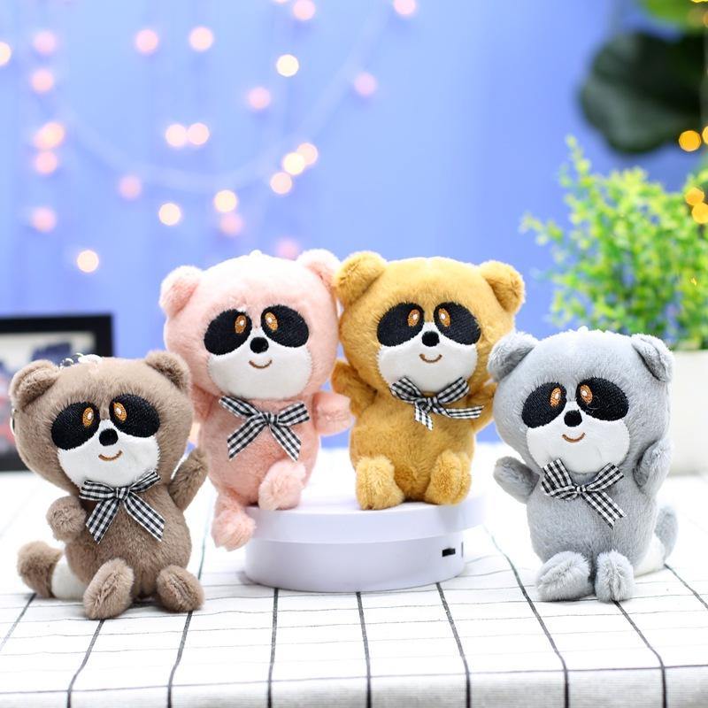 Альпака Маленький Подвеска Плюшевая Игрушка Милый Брелок для Сумки Кукла Украшения Верблюд Лошадь Халат Медведь