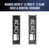 Инновационный охлаждающий вентилятор для консоли P5 Slim/Professional с красочным светодиодным эффектом, встроенные 3 шт. малошумящих вентилятора