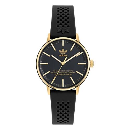 Adidas Originals Swatch Casual Watch Code 1 AOSY23524 Men's Black