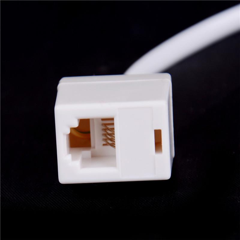 Rj11 6P4C "мама" к Ethernet Rj45 8P8C "папа" адаптер-переходник F/M кабель-телефон