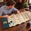Ancient Monarchs And Kingdoms Adam's Synchronological History Chart, 21-Page Folding Chronology Album, Comparing Christian Home Schooling Materials
