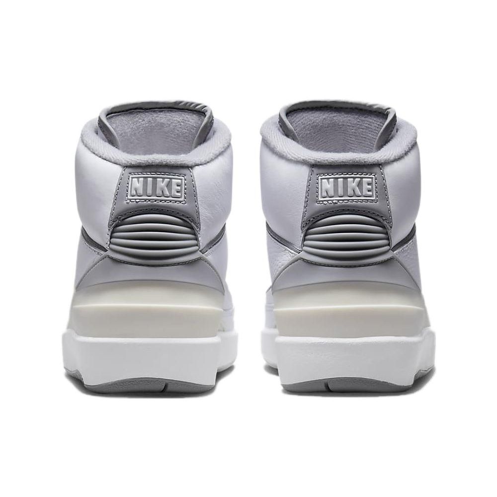 Кроссовки Air Jordan 2 Retro GS White Cement для детей Sail Black Cement-Grey DQ8562-100