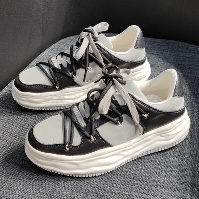 Женские туфли из кожи с растворимой подошвой, весна 2025, новые туфли, женские повседневные туфли на плоской подошве, универсальные маленькие белые туфли из мягкой кожи