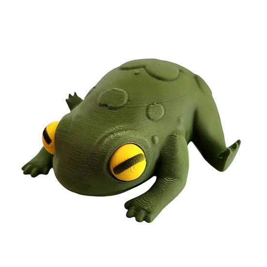 Фигурка Лягушки для Йоги, 3D-печать, Лягушка Дзен для Медитации, Коллекционная Скульптура для Сада, Патио, Двора, Газона, Декор для Дома, Рабочего Стола, Полки