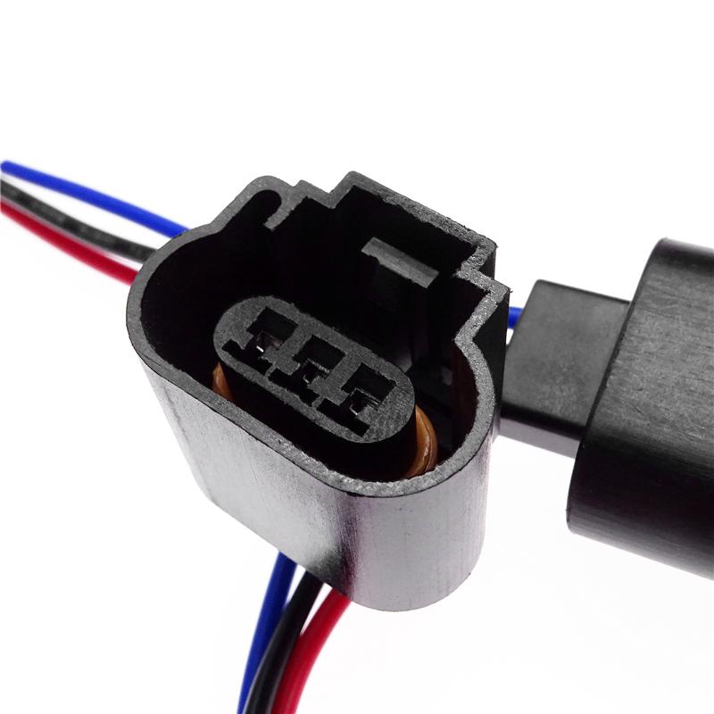 2 шт. ABS автомобильные удлинители для фар адаптеры держатель жгута проводов для H13 гнездовой разъем кабеля автомобильные аксессуары