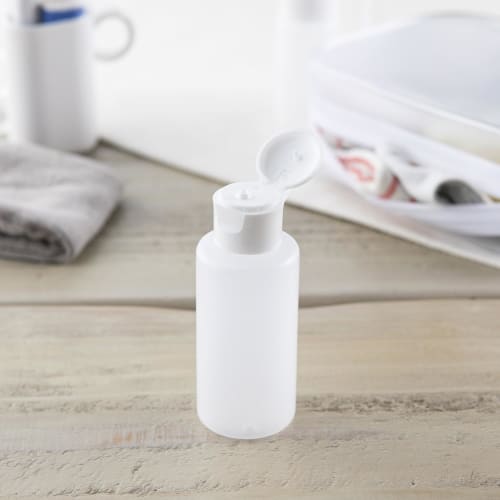 Kai Corporation Мягкая бутылка 60 мл Флакон Косметический флакон Прозрачный контейнер Путешествия YOU TIME (Для использования с шампунем, кондиционером и т. д.) 1 кусок