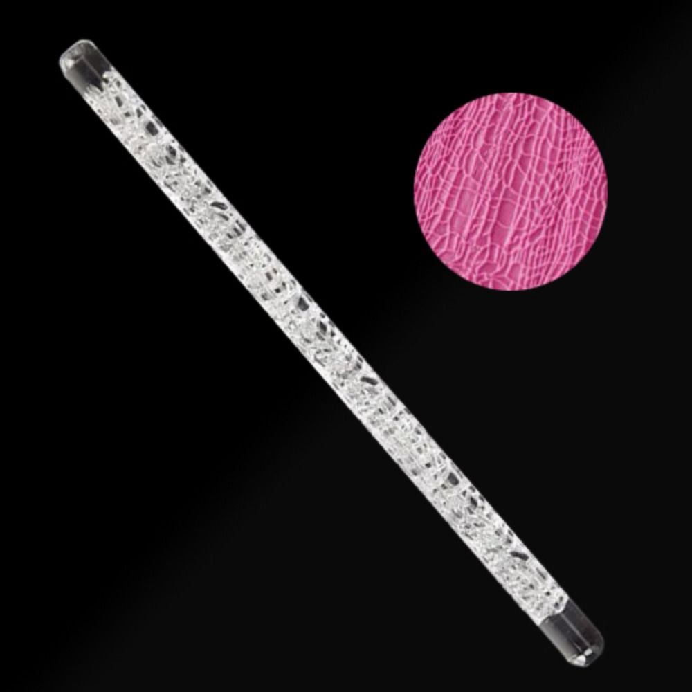 Неприлипающая текстура Скалка Акриловая скалка для мастики и торта Скалка для оттисков Глина