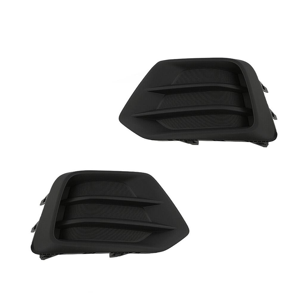 2Pcs Front Bumper Fog Light Cover Insert For 17-22 Chevy Trax 42537708, 42537707