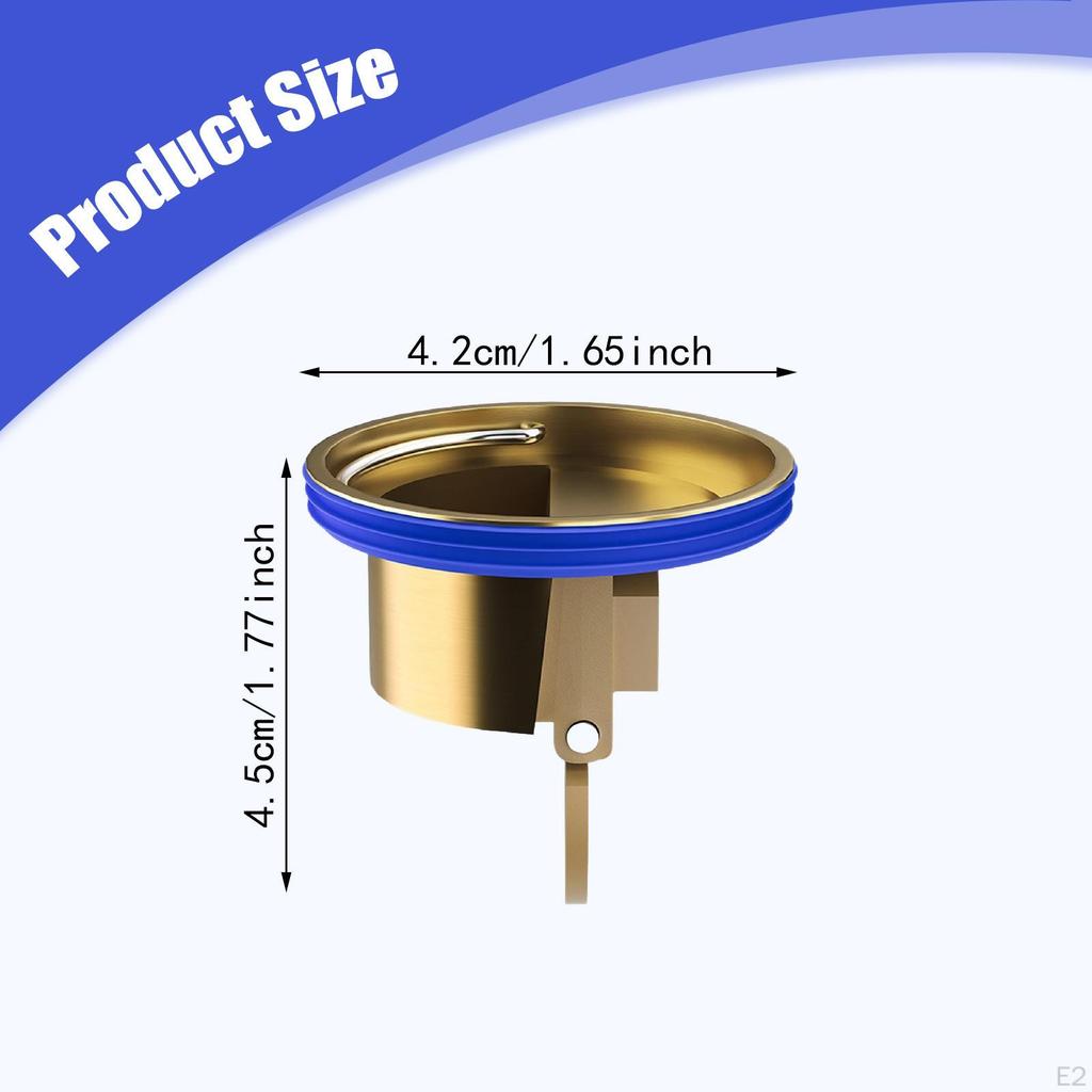 Устойчивый к запахам сливной сердечник для пола с обратным клапаном и пробкой для туалета