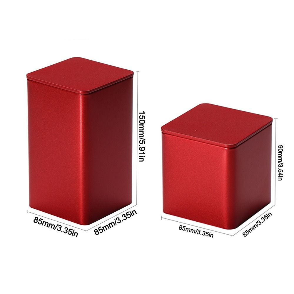 Tinplate Tea Jar Large Capacityf Sealed Tea Can Hiqh Quality Tea Tin for Home&Travel