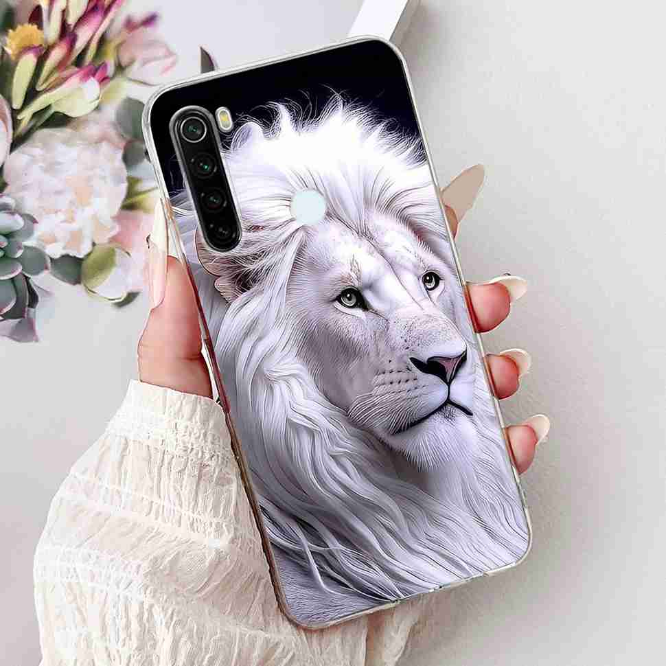 Чехол для Xiaomi Redmi Note 8 Винтажный Дракон Роскошный Цветок Мягкий Силикон ТПУ Чехол Для Redmi Note8 Note 8T Чехлы для Телефона Ударопрочный