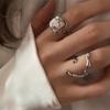 INS Fashion Finger Rings for Women Hot Sale Creative Simple Irregular Geometric Party Jewelry