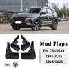 4 шт. Автомобильные брызговики Крыла для CHANGAN CS35 PLUS 2018- Автомобильные грязезащитные щитки, Водонепроницаемые, Аксессуары для защиты от грязи