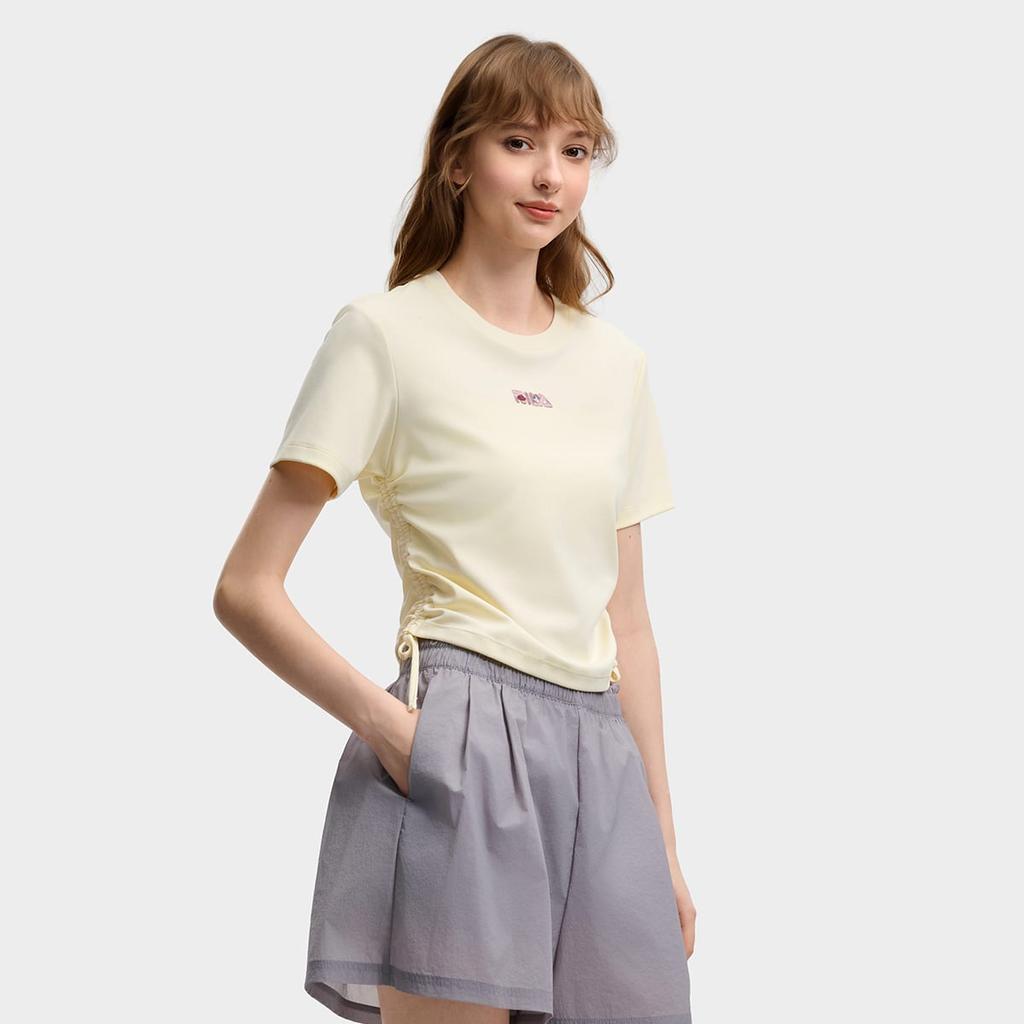 Fila Футболка женская светло-желтая F11W629102F-YE