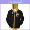 Breathable Karate Kid Val Armorr 3d Hoodie Jacket With Kangaroo Pocket