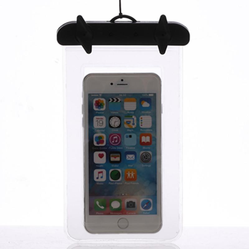Waterproof TPU Phone Bag with Touchscreen & Reflective Design for Safer Food Delivery Couriers. In Stock.