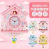 Sanrio New  Hello Kitty Kuromi My Melody Cinnamoroll Pompompurin Pochacco Clock Decoration Room Fashion Trend Cute Kawaii Anime