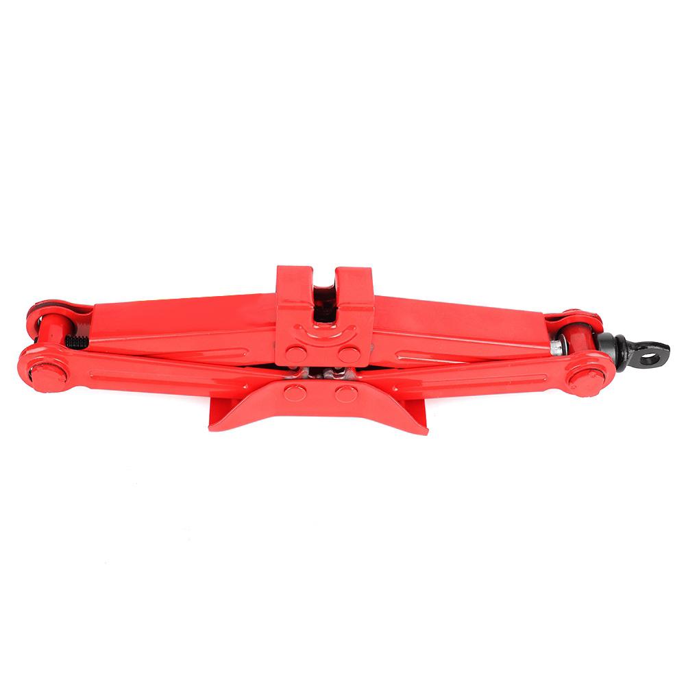 Автомобильный домкрат-ножницы 45# сталь хромированный аварийный кривошип подъемная стойка инструмент