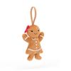 Christmas Gingerbread Ruby Cute Doll Plush Pendant 10cm High