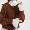 Decorative Flared Cuffs Pleated Fake Sleeve for Women French Style Detachable False Sleeves Sweaters Extenders with Buttons Elastic Wrist