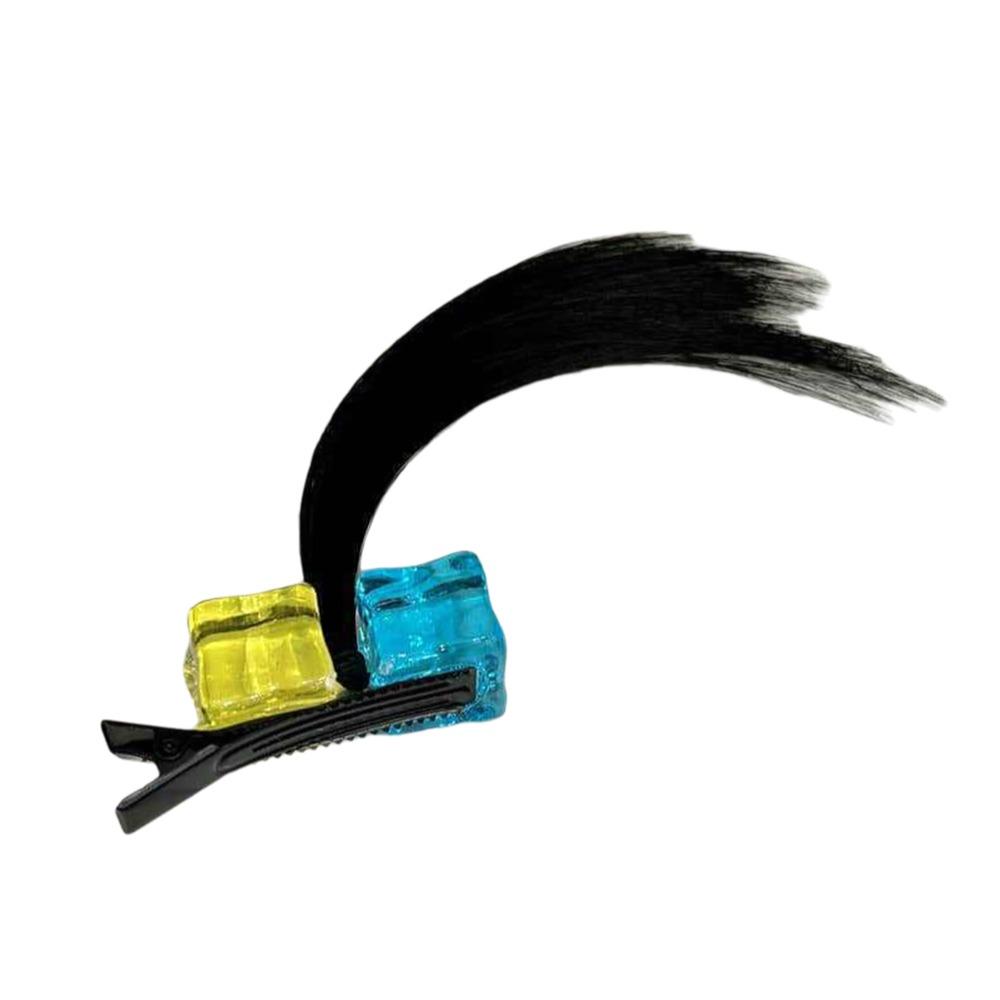 Cute Wig Hair Clips Anime Square Hairpin Sweet Wig Catch Clip Girls Accessories