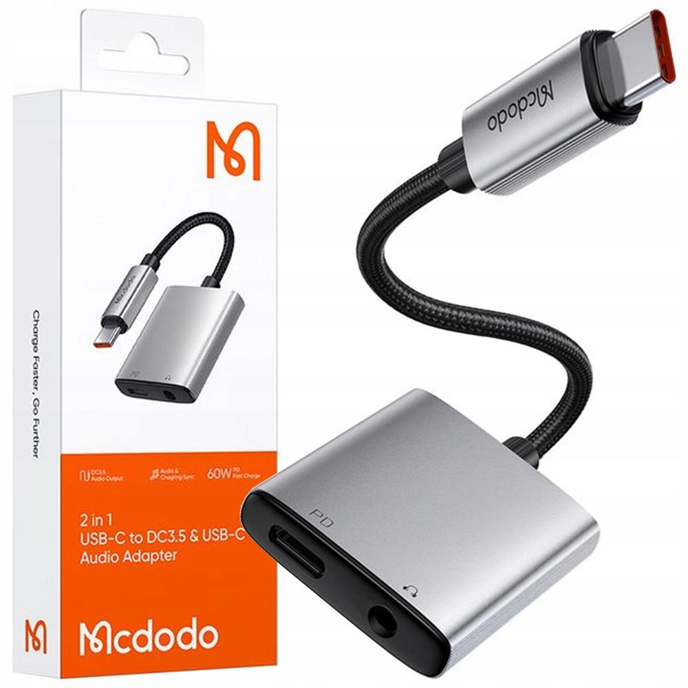 Mcdodo Usb-C Mini Jack 3.5Mm Adapter Aux Cable For Samsung Dac