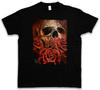 SKULL OF THE ERIC T-SHIRT Roses Tattoo with Rosen Death Dead