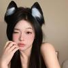 Plush Lolita Cat Ear Headband Hair Accessories for Halloween