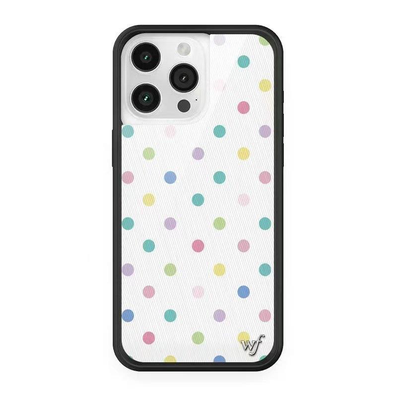 Многоцветная коллекция в горошек WF Чехол для iPhone 17 Pro Max для европейских и американских пользователей