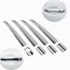 FUNDUOO Stainless Steel Door Handle Cover Pad Sticker Molding For Toyota Avalon XX40 2013 2014 2015 2016 2017 Car