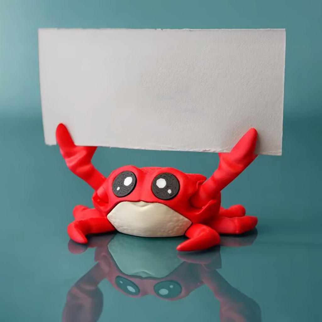 Home Furnishings Crab Table With 3D Printed Crafts Ornament