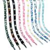 Daisy Cherry Rope Shoe Laces Flower Shoelace for Sneakers Strap Sports Shoelaces Rubber Bands for Shoes Accessories New
