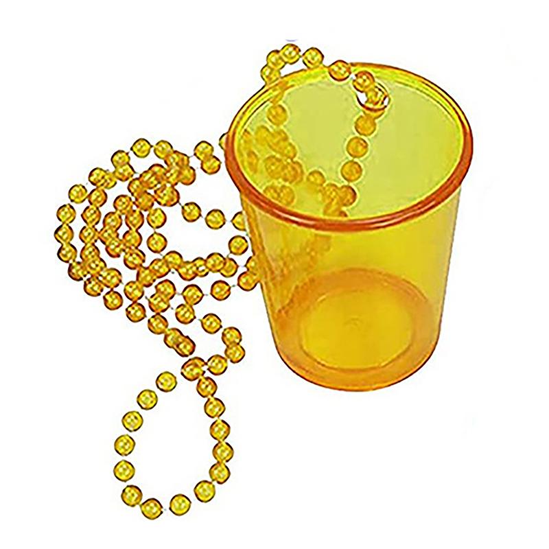 Девичник Невеста вечеринка стопки ожерелье чашки пластиковые стопки на бисерное ожерелье для дня рождения свадьбы