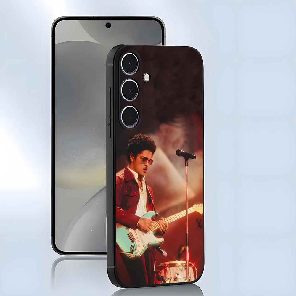 Чехол для телефона Bruno Mars для Samsung S26 S25 Plus S20 S20 Plus S22 Ultra S23 FE S21 Plus S21 Ultra Мягкий чехол