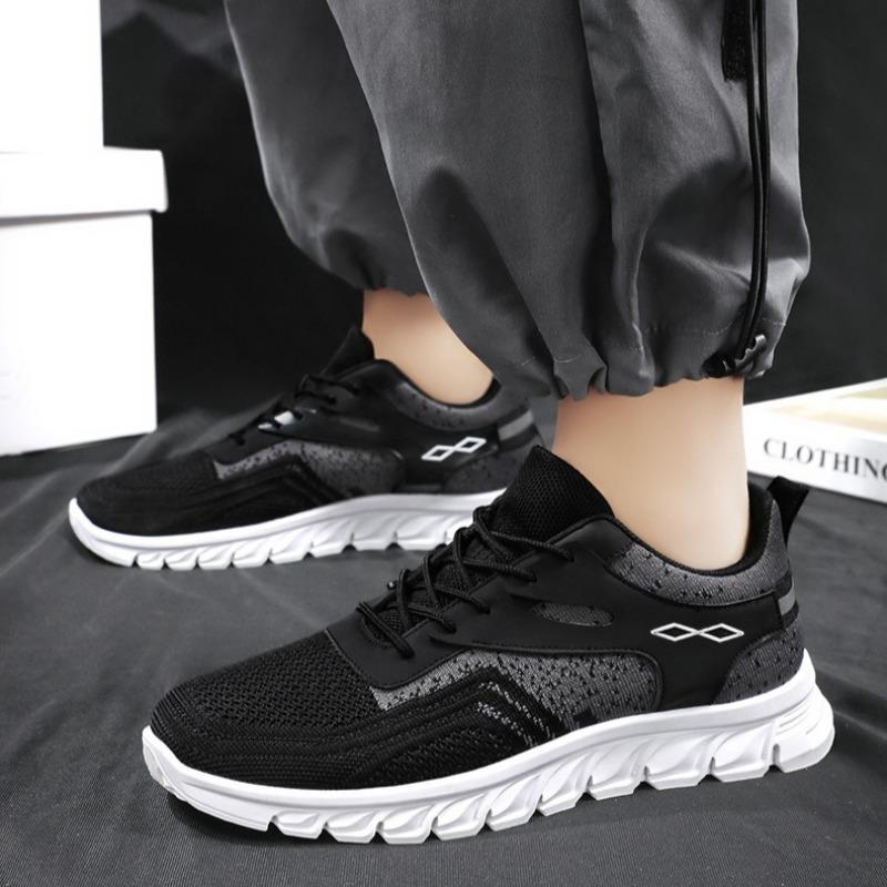 Летние мужские дышащие влагоотводящие кроссовки трендовые мужские легкие мягкие повседневные кроссовки для бега теннисные спортивные туфли быстрая доставка