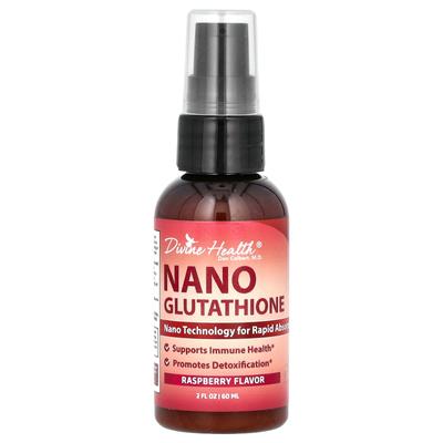 НАНО Глутатион, Малина, 2 жидких унции (60 мл)