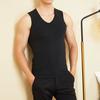 Autumn/Winter Men's Seamless Warm Vest  Thick Velvet Sleeveless Vest Vest Base Pajamas for Men Men's Sleeveless Undershirt