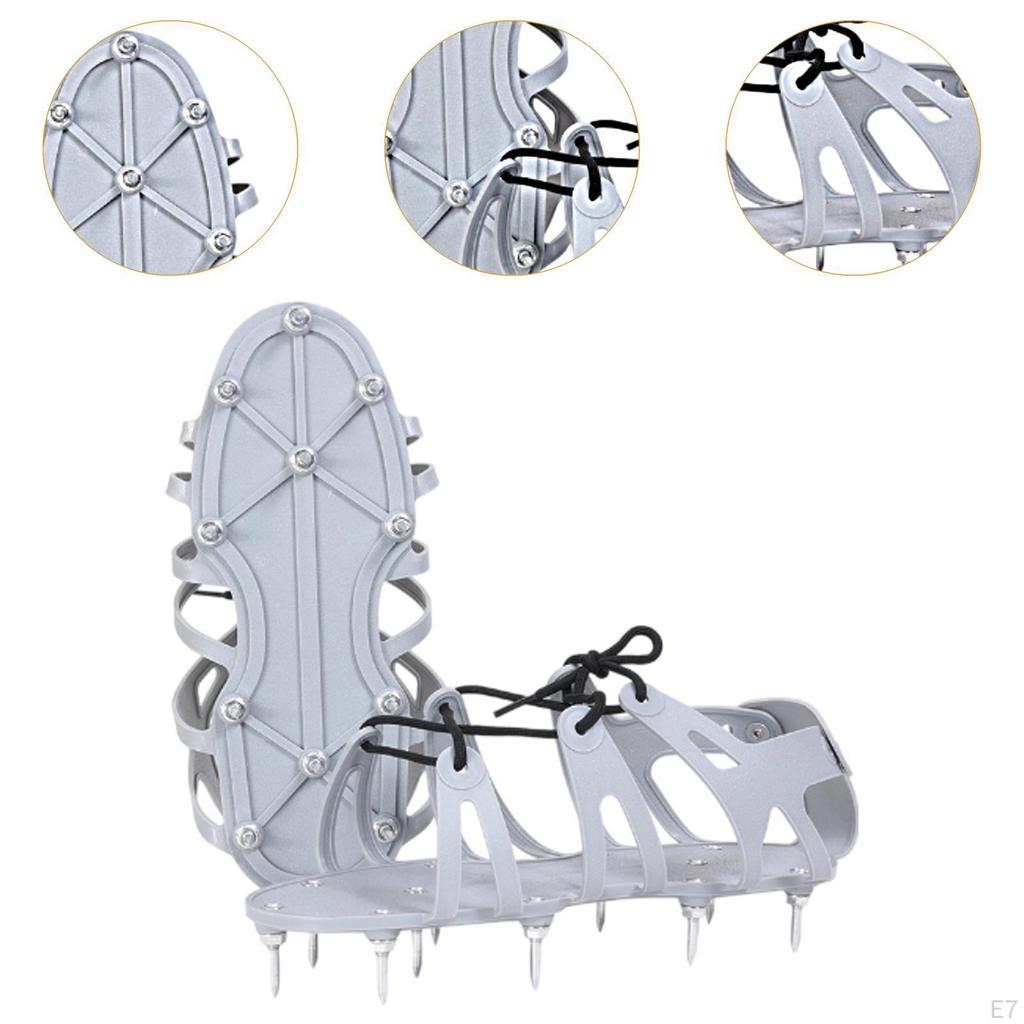 Spike Shoes Aerating Patio Garden Convenient Compact Spiked Lawn Aerator Yard Tool for