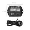 KEBIDUMEI Digital Engine Tach Hour Meter Tachometer Gauge Engine RPM LCD Display For Motorcycle Motor Stroke Engine Car Boat
