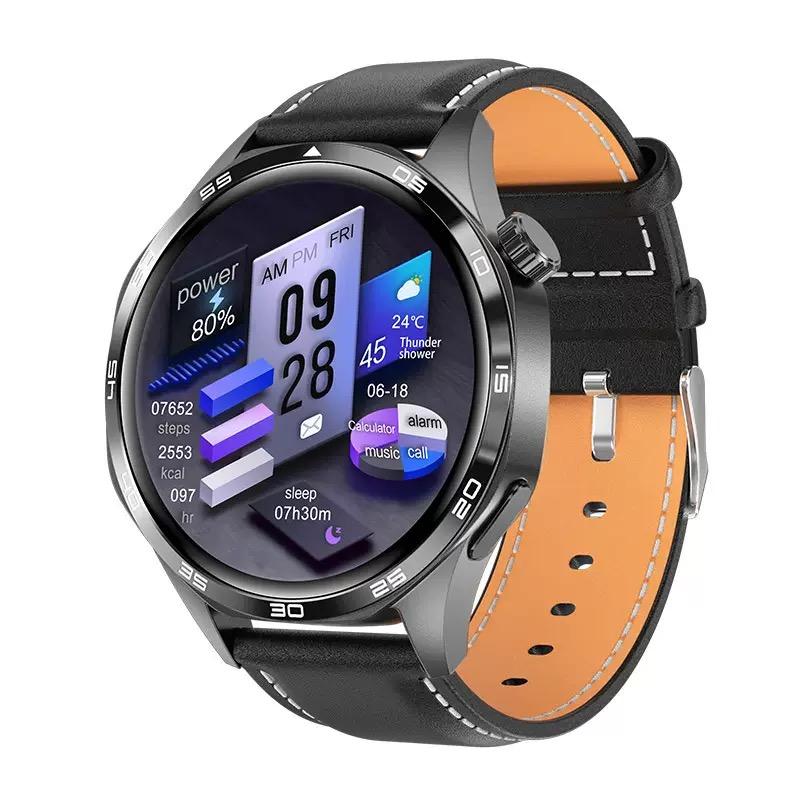 Умные часы NFC GPS трек Bluetooth звонок голосовой помощник часы компас пульс водонепроницаемые спортивные часы для мужчин